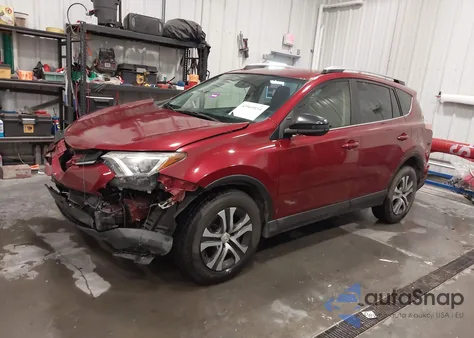 2018 Toyota Rav4 Le from USA, damaged, VIN JTMBFREV2JD250480